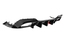 BMW 3-serien G20/G21 2018– Bakre stötfångardiffuser B-Style LED (för M-Sport 2018-2022, ABS) foto 4