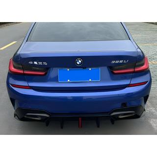 Bakre stötfångardiffuser B-Style LED (för M-Sport 2018-2022, ABS) foto 1
