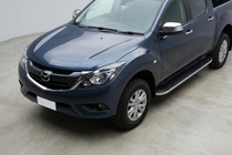 Mazda BT-50 2012– Sidosteg Tayga (2 st, aluminium) foto 1