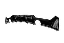 BMW 4-serie F32/F33/F36 2012–2020 Bakre stötfångardiffusor för dubbelsidig enkel avgaspipa V2 (för M-Sport, ABS) foto 2