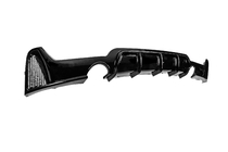 BMW 4-serie F32/F33/F36 2012–2020 Bakre stötfångardiffusor för dubbelsidig enkel avgaspipa V2 (för M-Sport, ABS) foto 3