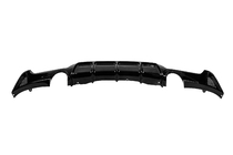 BMW 4-serie F32/F33/F36 2012–2020 Bakre stötfångardiffusor för dubbelsidig enkel avgaspipa V2 (för M-Sport, ABS) foto 4