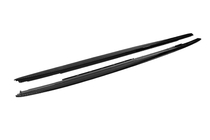 BMW 5-serien G30/G31 2017–2023 ABS tröskellister (för M-Sport/M5-trösklar, svart högglans) foto 8