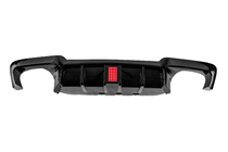 BMW 5-serien F10/F11 2010–2016 Bakre stötfångardiffuser M5-Style LED (för M-Sport, ABS) foto 1