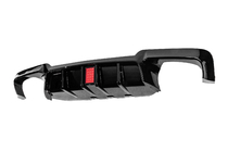 BMW 5-serien F10/F11 2010–2016 Bakre stötfångardiffuser M5-Style LED (för M-Sport, ABS) foto 2
