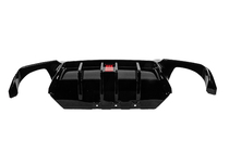 BMW 5-serien F10/F11 2010–2016 Bakre stötfångardiffuser M5-Style LED (för M-Sport, ABS) foto 4