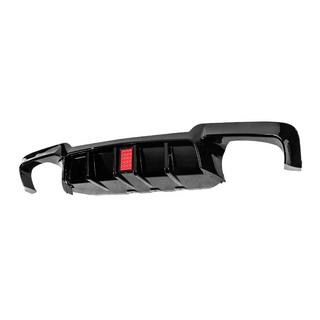 Bakre stötfångardiffuser M5-Style LED (för M-Sport, ABS) foto 2
