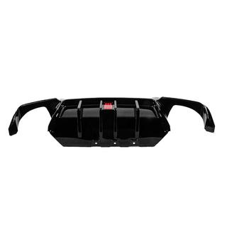 Bakre stötfångardiffuser M5-Style LED (för M-Sport, ABS) foto 4
