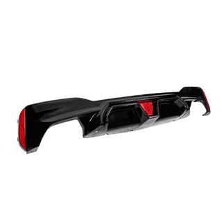 CS-Style LED bakre stötfångardiffusor (för M-Sport/M5 F90, ABS) foto 3
