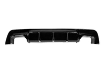 BMW 5-serien E60/E61 2003–2010 Bakre stötfångardiffusor (för M-Sport, ABS) foto 2