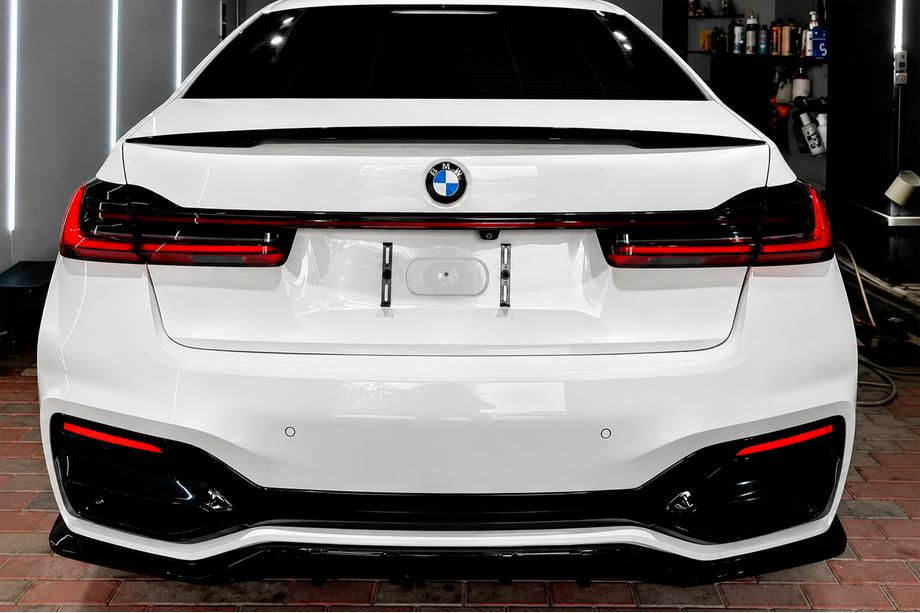 BMW 7-serien G11/G12 2015–2022 Bakre stötfångardiffusor (för M-Sport 2019-2022, ABS) Image