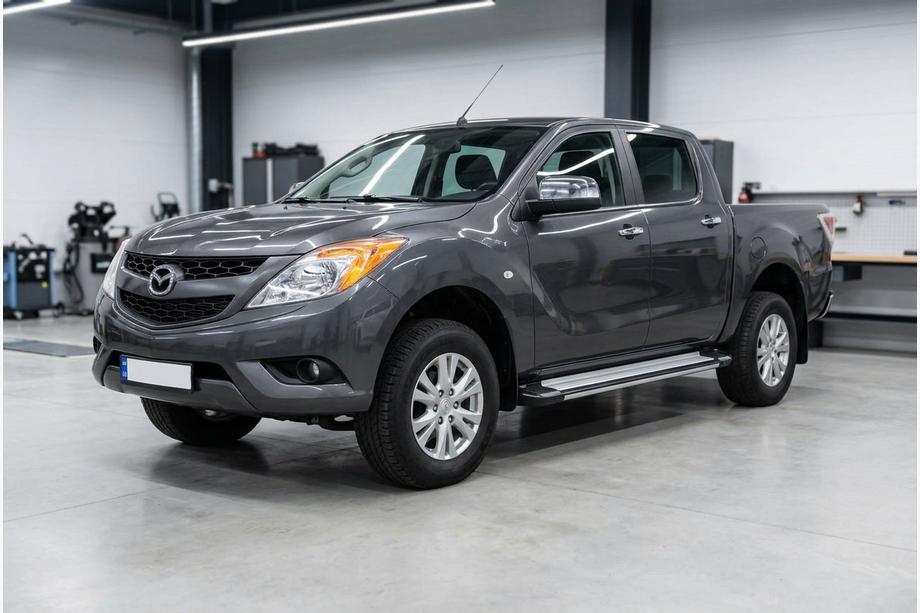 Mazda BT-50 2012– Sidosteg Rainbow (2 st, aluminium) Image