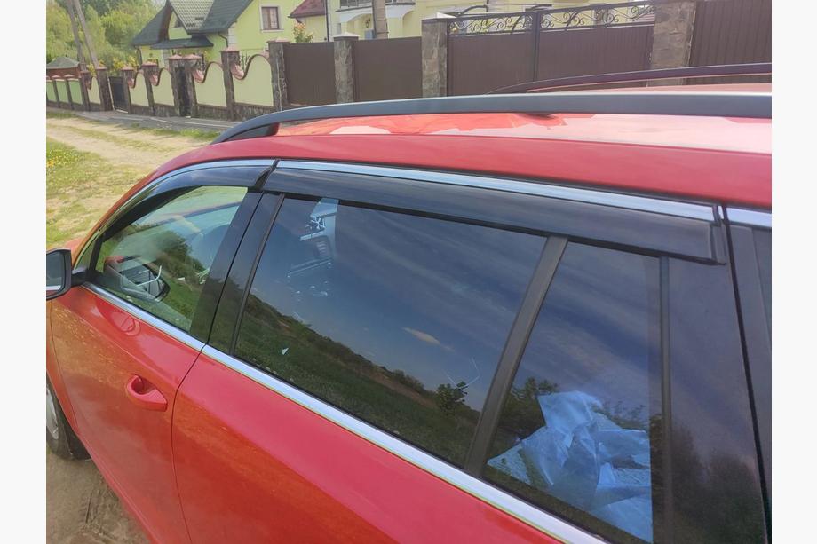 Skoda Octavia IV A8 2020– Vindavvisare med kromlist Niken Luxury (SW, 4 st) Foto 2