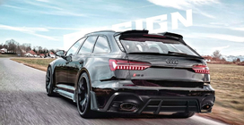 Audi A6 C8 2018–2025 AE-Design Carbon bodykit (för RS6) foto 2