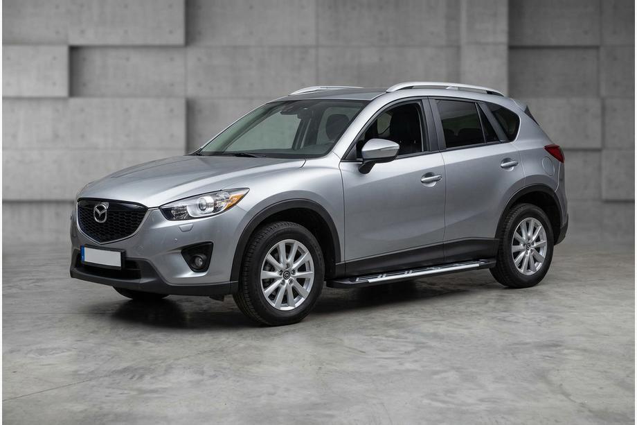 Mazda CX-5 2012–2017 Sidosteg Sunrise (2 st, aluminium) Image