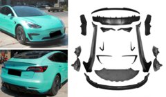 Tesla Model 3 2017– Bodykit-sats (2017-2023) foto 1