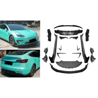 Bodykit-sats (2017-2023) Tesla Model 3 2017–