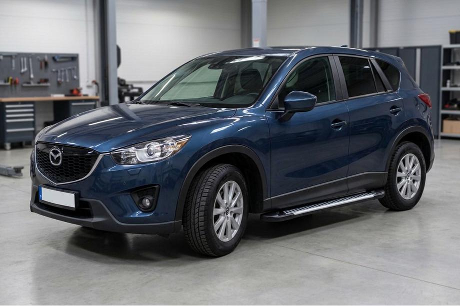 Mazda CX-5 2012–2017 Sidosteg Line (2 st, aluminium) Image