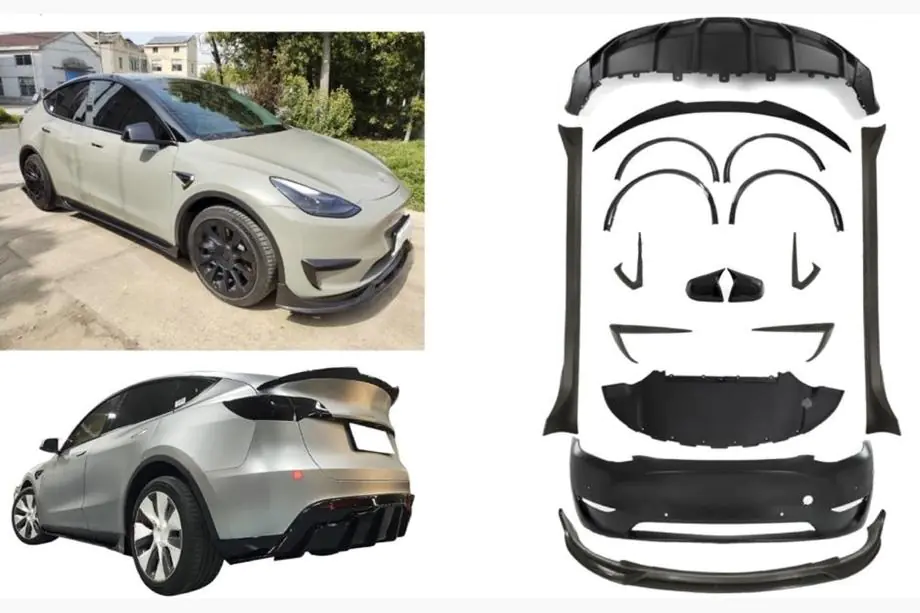 Tesla Model Y 2020– Bodykit-sats (2017-2023) Image