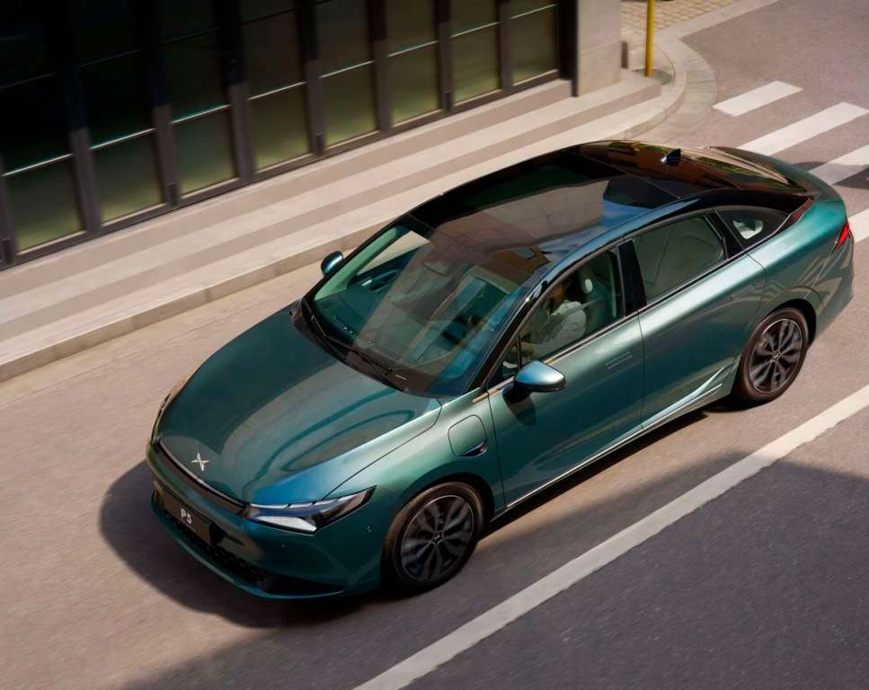 Test av Xpeng P5: kompakt el-sedan för den dynamiska staden
