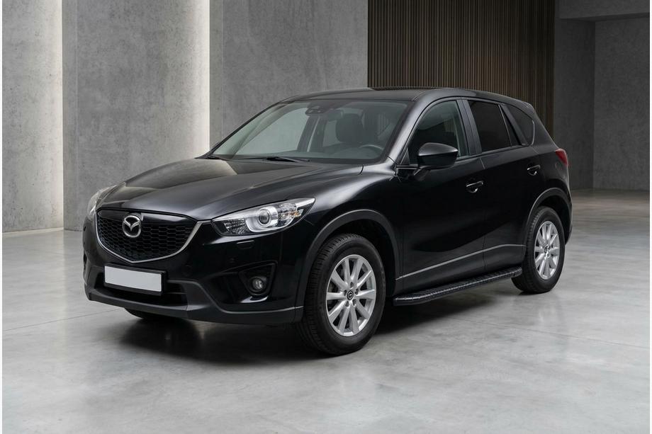 Mazda CX-5 2012–2017 Sidosteg Bosphorus Black (2 st, aluminium) Image