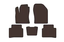 Toyota Prius 2015–2022 Gummimattor Carsuit (LB, brun) foto 1