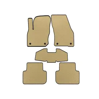EVA bilmattor (Beige)