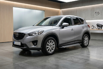 Mazda CX-5 2012–2017 Sidosteg Rainbow (2 st, aluminium) foto 1