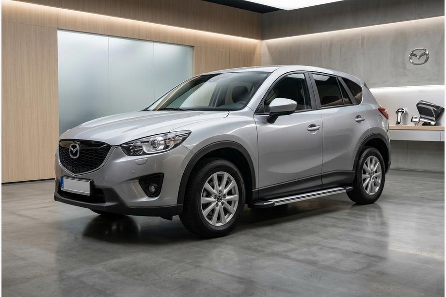 Mazda CX-5 2012–2017 Sidosteg Rainbow (2 st, aluminium) Image