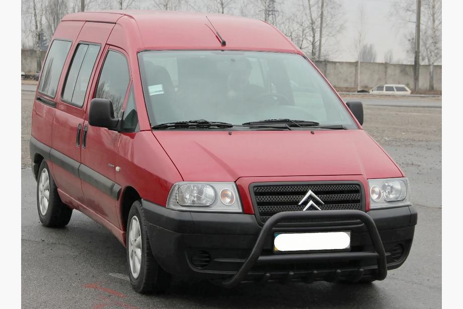 Fiat Scudo 1996–2007 Frontbåge WT003 Black (rostfritt) Image