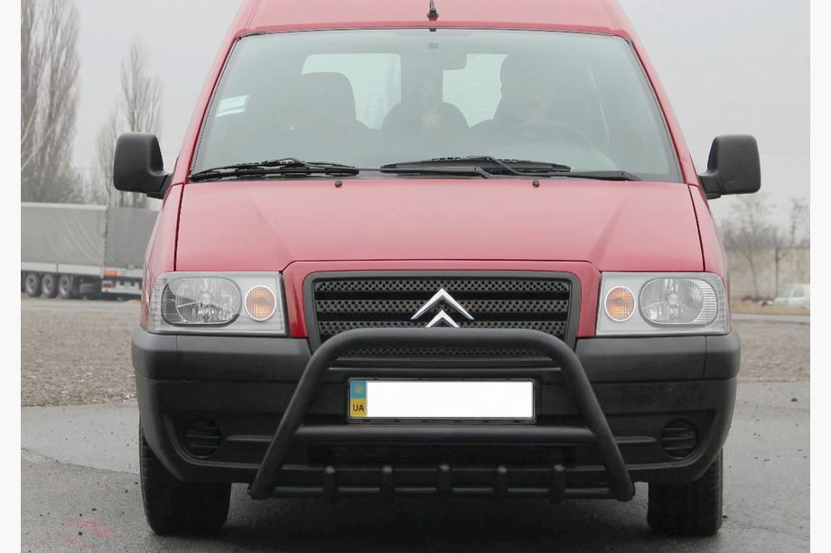 Peugeot Expert 1995–2007 Frontbåge WT003 Black (rostfritt) Foto 1