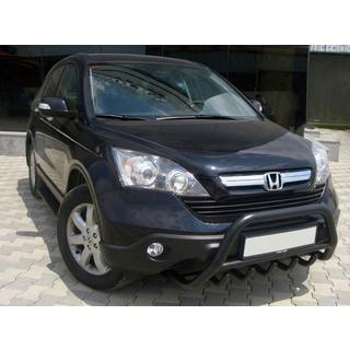 Frontbåge WT003 Black (rostfritt stål) Honda CRV 2007–2011 foto 1