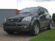 Kia Sorento I BL 2002–2009 Frontbåge WT003 Black (rostfritt stål) foto 1