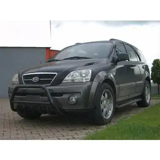 Frontbåge WT003 Black (rostfritt stål) Kia Sorento I BL 2002–2009 foto 1