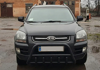 Kia Sportage 2004–2010 Frontbåge WT003 Black (rostfritt stål) foto 1