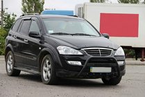 SsangYong Action 2005–2018 Frontbåge WT004 Black (rostfritt stål) foto 3
