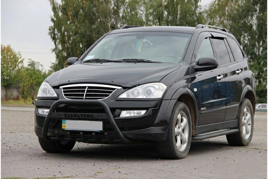 SsangYong Action 2005–2018 Frontbåge WT004 Black (rostfritt stål) Image