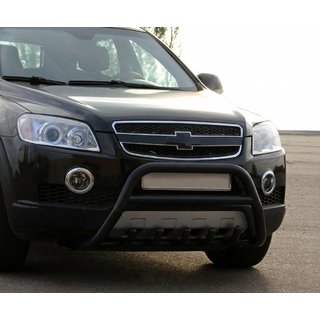Frontbåge WT003 Black (rostfritt stål) Chevrolet Captiva 2006–2019 foto 4