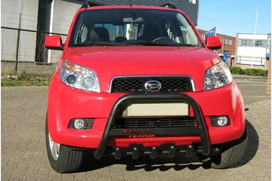 Daihatsu Terios 2006–2017 Frontbåge WT004 Black (rostfritt stål) Image