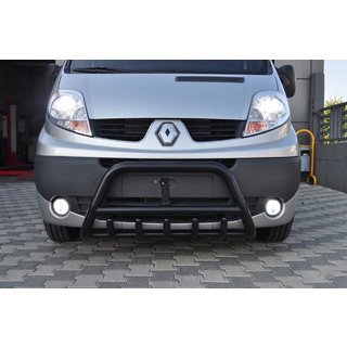 Frontbåge WT003 Black (rostfritt stål) Nissan Primastar 2002–2014 foto 1