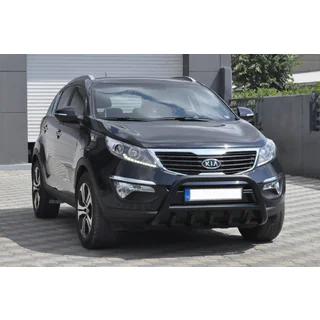 Frontbåge WT003 Black (rostfritt stål) Kia Sportage 2010–2015 foto 4