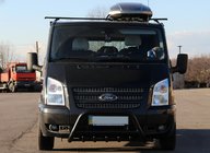 Ford Transit 2000–2014 Frontbåge WT003 Black (2006-2014, rostfritt stål) foto 3