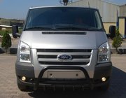 Ford Transit 2000–2014 Frontbåge WT003 Black (2006-2014, rostfritt stål) foto 5