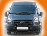 Ford Transit 2000–2014 Frontbåge WT003 Black (2006-2014, rostfritt stål) foto 6