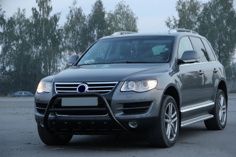 Volkswagen Touareg 2002–2010 Kängurubåge WT003 Black Special (rostfritt stål) Foto 4
