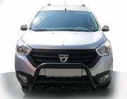 Renault Dokker 2013–2022 Frontbåge WT003 Black (rostfritt stål) foto 3