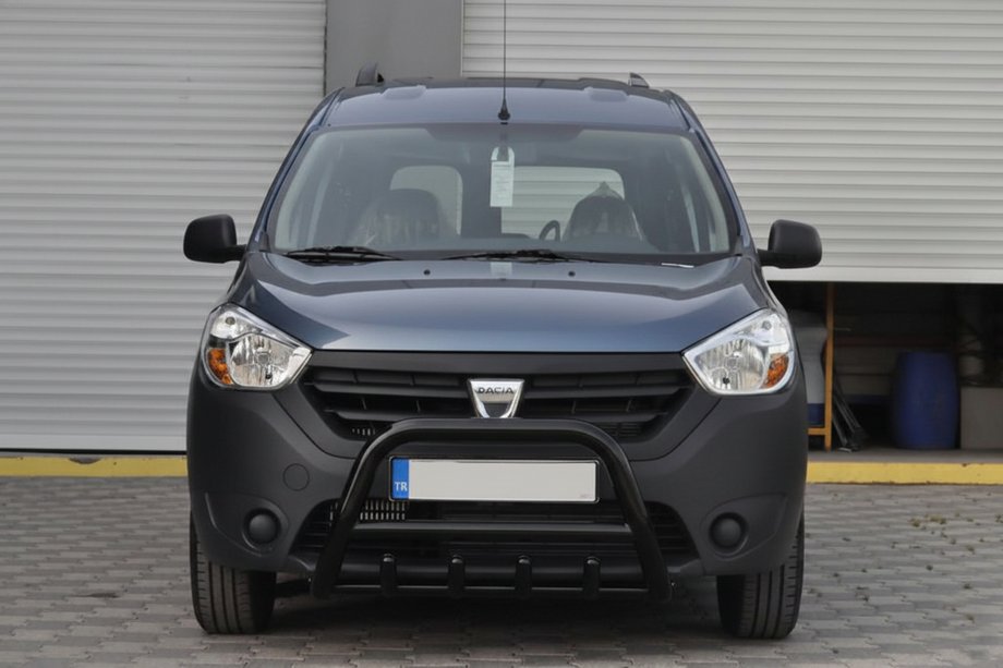 Renault Dokker 2013–2022 Frontbåge WT003 Black (rostfritt stål) Image