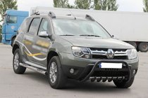 Renault Duster 2008–2017 Frontbåge med texten WT004 Black (rostfritt stål) foto 2