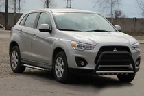 Mitsubishi ASX 2010–2023 Frontbåge WT003 Black (rostfritt stål) foto 1