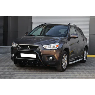 Frontbåge WT003 Black (rostfritt stål) Mitsubishi ASX 2010–2023 foto 4